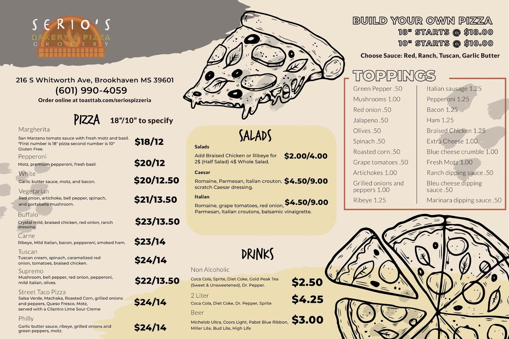 Serio's Pizzeria